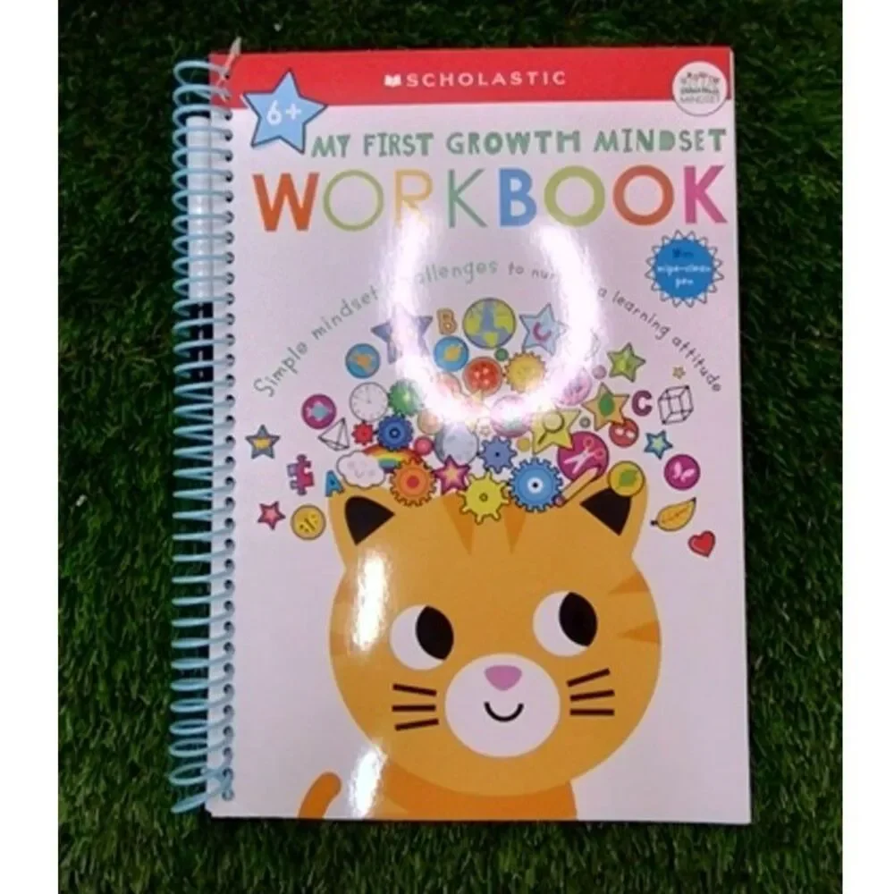 Scholastic Workbooks Dry Erase My Growth Mindset Age 7+ New With Pen